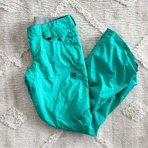 DC Women's Ski Snowboard Snow Pants - Teal